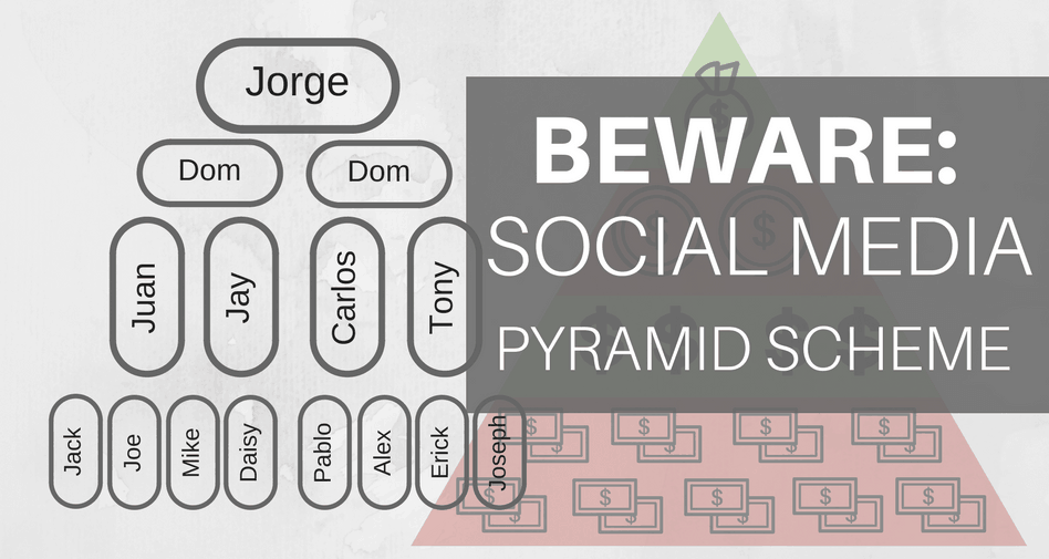 Beware: Social Media Pyramid Scheme